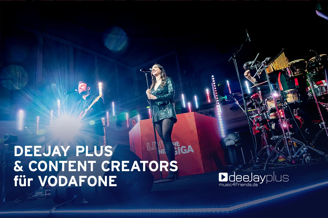 Deejay Plus Kick-Off Veranstaltung mit Musik und Networking in Deutschland.